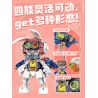 IBLOCK IB1001-4 1001-4 PHI CÔNG CÔNG-MAOTU bộ đồ chơi xếp lắp ráp ghép mô hình ZODIAC SIGNS EXPLORER FLYING HARE