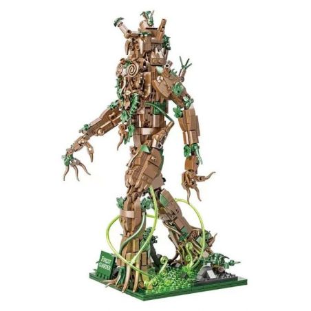 DK 6008 ENT bộ đồ chơi xếp lắp ráp ghép mô hình The Lord Of The Rings FOREST MUMEN ENTER Chúa Nhẫn 918 khối