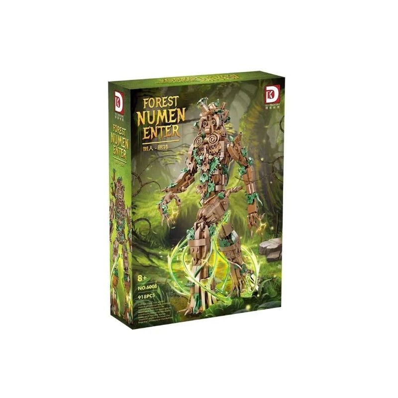 DK 6008 ENT bộ đồ chơi xếp lắp ráp ghép mô hình The Lord Of The Rings FOREST MUMEN ENTER Chúa Nhẫn 918 khối