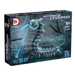 DK 7041 RẾT CƠ KHÍ bộ đồ chơi xếp lắp ráp ghép mô hình MEXHANICAL CENTIPEDE 698 khối