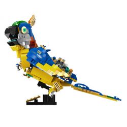 TAKUGI T4006 4006 HƠI NƯỚC DA VINCI MACAW bộ đồ chơi xếp lắp ráp ghép mô hình STEAM DAVINCI MACAW