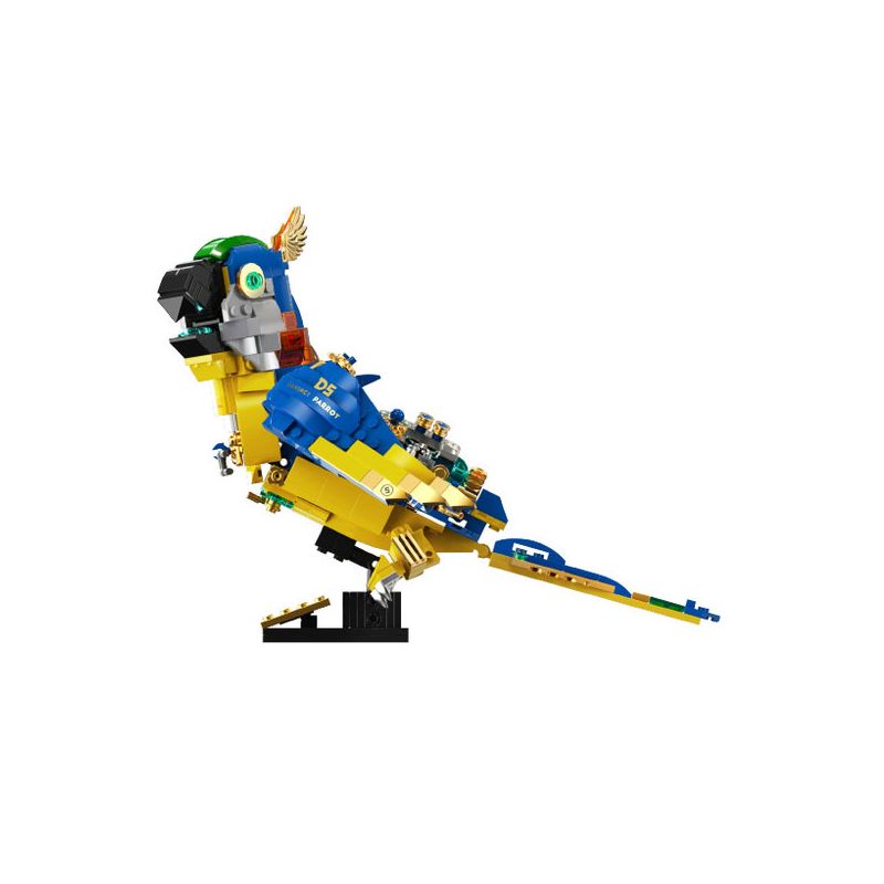 TAKUGI T4006 4006 HƠI NƯỚC DA VINCI MACAW bộ đồ chơi xếp lắp ráp ghép mô hình STEAM DAVINCI MACAW
