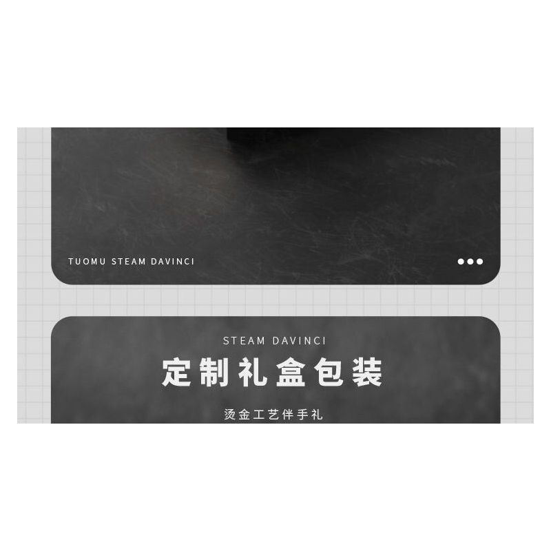 TAKUGI T4006 4006 HƠI NƯỚC DA VINCI MACAW bộ đồ chơi xếp lắp ráp ghép mô hình STEAM DAVINCI MACAW