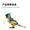 TAKUGI T4006 4006 HƠI NƯỚC DA VINCI MACAW bộ đồ chơi xếp lắp ráp ghép mô hình STEAM DAVINCI MACAW