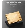 TAKUGI T4007 4007 STEAM DA VINCI CÁ SẤU BỌC THÉP bộ đồ chơi xếp lắp ráp ghép mô hình STEAM DAVINCI ALLIGATOR
