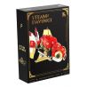 TAKUGI T7004 7004 HƠI NƯỚC DA VINCI CÁ VÀNG LỬA ĐỎ bộ đồ chơi xếp lắp ráp ghép mô hình STEAM DAVINCI RED RYUKIN GOLDFISH