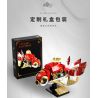 TAKUGI T7004 7004 HƠI NƯỚC DA VINCI CÁ VÀNG LỬA ĐỎ bộ đồ chơi xếp lắp ráp ghép mô hình STEAM DAVINCI RED RYUKIN GOLDFISH
