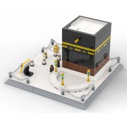 WANGE LIGAO DR.LUCK 4226 MECCA HARAM (NHÀ THỜ HỒI GIÁO LỚN) bộ đồ chơi xếp lắp ráp ghép mô hình Architecture MOSQUE KAABA OF MECCA Công Trình Kiến Trúc 446 khối