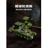 PanlosBrick 632022 Panlos Brick 632022 PHÁO CHỐNG TĂNG SU-100 bộ đồ chơi xếp lắp ráp ghép mô hình Military Army Quân Sự Bộ Đội 1701 khối