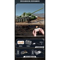PanlosBrick 632022 Panlos Brick 632022 PHÁO CHỐNG TĂNG SU-100 bộ đồ chơi xếp lắp ráp ghép mô hình Military Army Quân Sự Bộ Đội 1701 khối