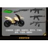 GUDI 20506 TINH HOA HÒA BÌNH TRẠM XĂNG bộ đồ chơi xếp lắp ráp ghép mô hình Movie & Game GAME FOR PEACE Phim Và Trò Chơi 423 khối