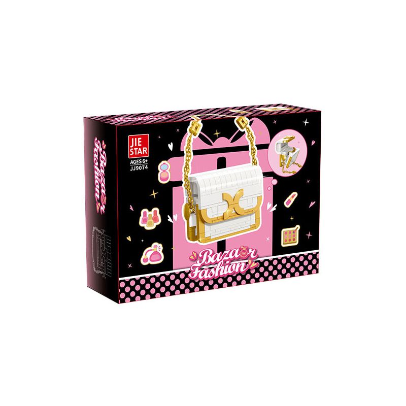 JIESTAR JJ9075 9075 JJ9074 9074 THỜI TRANG CHỢ bộ đồ chơi xếp lắp ráp ghép mô hình 196 khối