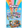 JIESTAR 59247 NHÀ CỦA TÔI PHÒNG GIẶT ỦI bộ đồ chơi xếp lắp ráp ghép mô hình Girl LAUNDRY Con Gái 329 khối