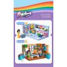JIESTAR 59247 NHÀ CỦA TÔI PHÒNG GIẶT ỦI bộ đồ chơi xếp lắp ráp ghép mô hình Girl LAUNDRY Con Gái 329 khối
