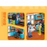 JIESTAR 59247 NHÀ CỦA TÔI PHÒNG GIẶT ỦI bộ đồ chơi xếp lắp ráp ghép mô hình Girl LAUNDRY Con Gái 329 khối