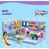 JIESTAR 59248 NHÀ CỦA TÔI BẾP bộ đồ chơi xếp lắp ráp ghép mô hình Girl KITCHEN Con Gái 387 khối