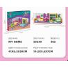 JIESTAR 59249 NHÀ CỦA TÔI PHÒNG NGỦ bộ đồ chơi xếp lắp ráp ghép mô hình Girl BEDROOM Con Gái 402 khối