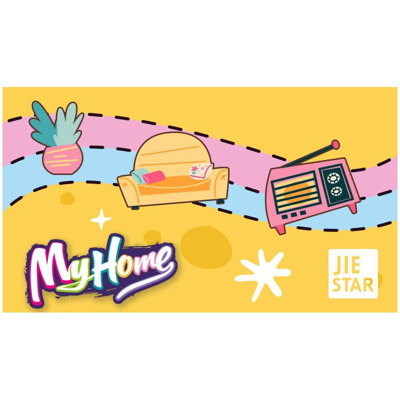 JIESTAR 59250 NHÀ CỦA TÔI PHÒNG KHÁCH bộ đồ chơi xếp lắp ráp ghép mô hình Girl LIVING ROOM Con Gái 451 khối