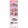 JIESTAR 59250 NHÀ CỦA TÔI PHÒNG KHÁCH bộ đồ chơi xếp lắp ráp ghép mô hình Girl LIVING ROOM Con Gái 451 khối