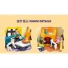 JIESTAR 59250 NHÀ CỦA TÔI PHÒNG KHÁCH bộ đồ chơi xếp lắp ráp ghép mô hình Girl LIVING ROOM Con Gái 451 khối