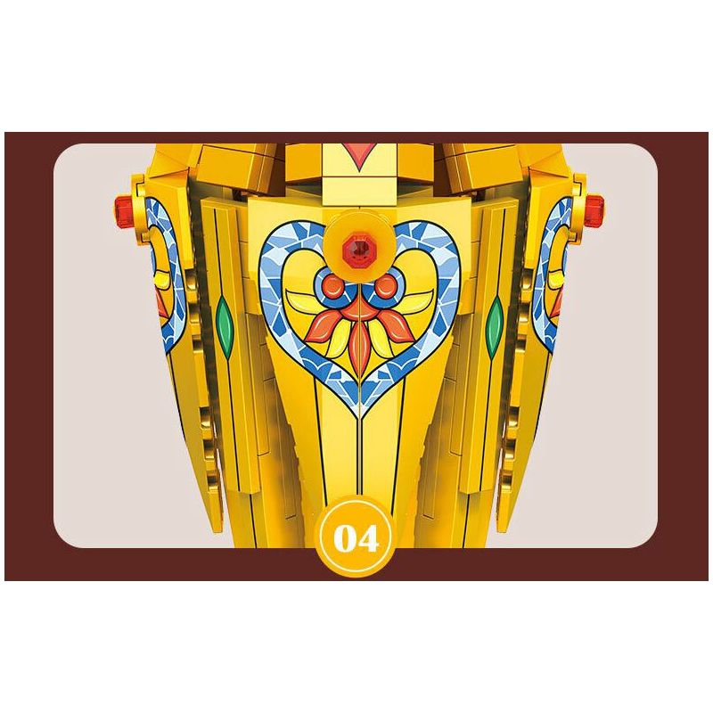 JIESTAR JJ9081 9081 ĐÈN BÀN PHONG CÁCH CHÂU CỔ ĐIỂN bộ đồ chơi xếp lắp ráp ghép mô hình Creator RETRO TABLE LAMP Sáng Tạo 1570 khối