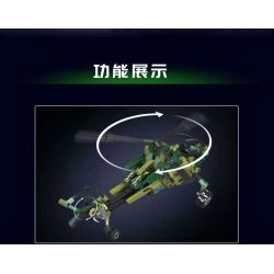 MouldKing 24052 Mould King 24052 TRỰC THĂNG THĂM DÒ bộ đồ chơi xếp lắp ráp ghép mô hình Technic EXPLORATION HELICOPTER Kỹ Thuật Công Nghệ Cao Mô Hình Phương Tiện 284 khối