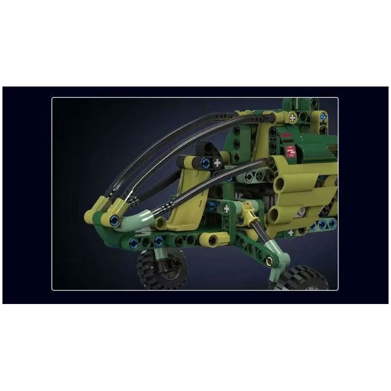 MouldKing 24052 Mould King 24052 TRỰC THĂNG THĂM DÒ bộ đồ chơi xếp lắp ráp ghép mô hình Technic EXPLORATION HELICOPTER Kỹ Thuật Công Nghệ Cao Mô Hình Phương Tiện 284 khối