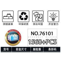 LY 76101 NGƯỜI SẮT MK85 bộ đồ chơi xếp lắp ráp ghép mô hình Super Heroes Siêu Nhân Anh Hùng 1568 khối