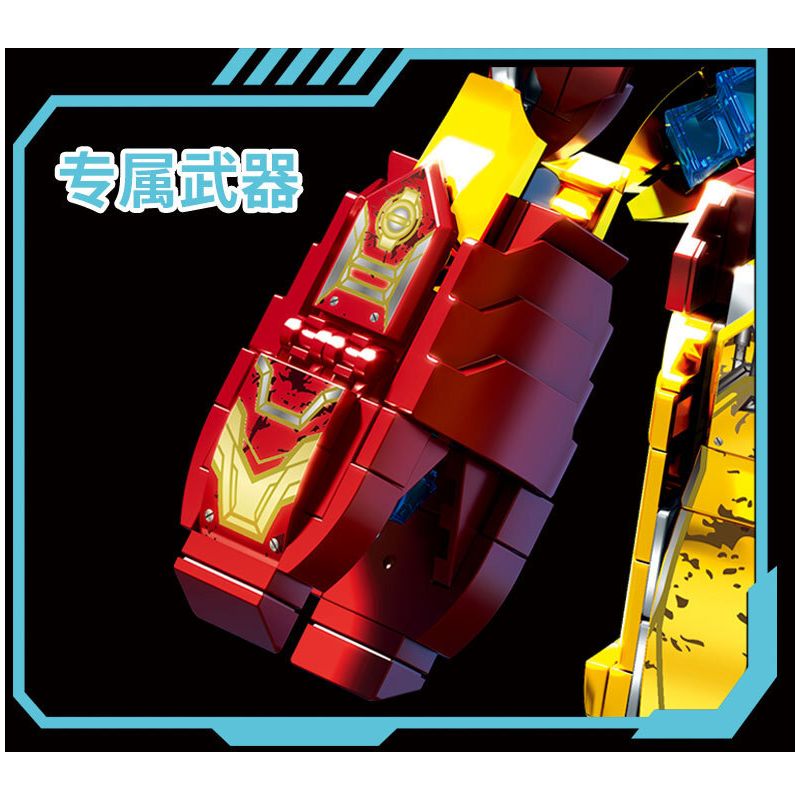 LY 76101 NGƯỜI SẮT MK85 bộ đồ chơi xếp lắp ráp ghép mô hình Super Heroes Siêu Nhân Anh Hùng 1568 khối