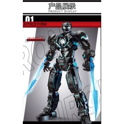 LY 76102 NGƯỜI SẮT MK4 bộ đồ chơi xếp lắp ráp ghép mô hình Super Heroes Siêu Nhân Anh Hùng 1505 khối