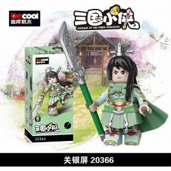 DECOOL BRICKCOOL 20366 TAM QUỐC DIỄN NGHĨA QUAN ÂM BÌNH bộ đồ chơi xếp lắp ráp ghép mô hình Three Kingdoms