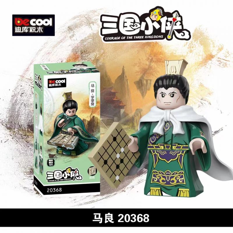 DECOOL BRICKCOOL 20368 non Lego TIỂU ANH HÙNG THỜI TAM QUỐC MÃ LƯƠNG bộ đồ chơi xếp lắp ráp ghép mô hình Three Kingdoms Tam Quốc Diễn Nghĩa