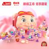 JAKI JK6810 6810 CẢNH CHỦ ĐỀ HỘI THẢO LÀM BÁNH LỢN DỄ THƯƠNG bộ đồ chơi xếp lắp ráp ghép mô hình Creator Sáng Tạo