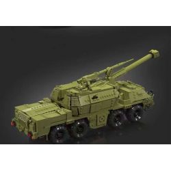 JMBRICKLAYER 61520 MouldKing 20031 Mould King 20031 PHÁO TỰ HÀNH DANA bộ đồ chơi xếp lắp ráp ghép mô hình Military Army DANA SELF-PROPELLED HOWITZER Quân Sự Bộ Đội 1923 khối