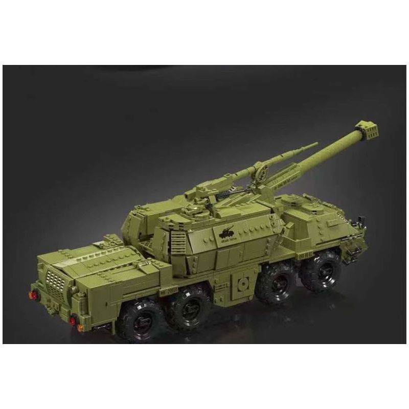 JMBRICKLAYER 61520 MouldKing 20031 Mould King 20031 PHÁO TỰ HÀNH DANA bộ đồ chơi xếp lắp ráp ghép mô hình Military Army DANA SELF-PROPELLED HOWITZER Quân Sự Bộ Đội 1923 khối
