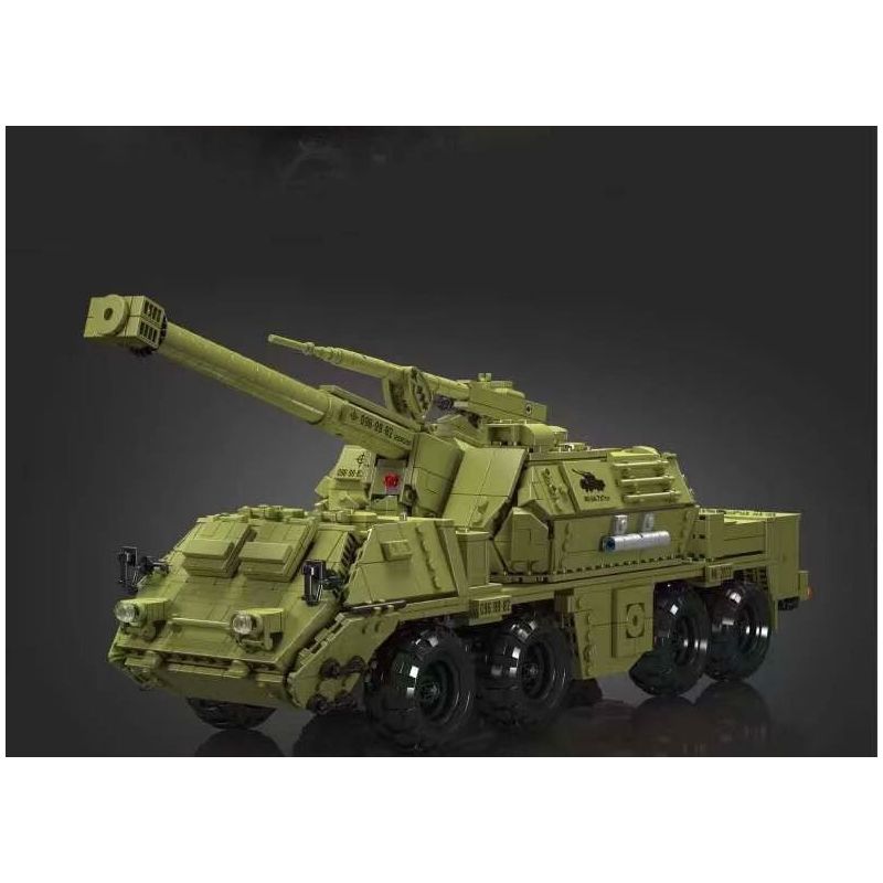 JMBRICKLAYER 61520 MouldKing 20031 Mould King 20031 PHÁO TỰ HÀNH DANA bộ đồ chơi xếp lắp ráp ghép mô hình Military Army DANA SELF-PROPELLED HOWITZER Quân Sự Bộ Đội 1923 khối