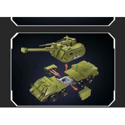 JMBRICKLAYER 61520 MouldKing 20031 Mould King 20031 PHÁO TỰ HÀNH DANA bộ đồ chơi xếp lắp ráp ghép mô hình Military Army DANA SELF-PROPELLED HOWITZER Quân Sự Bộ Đội 1923 khối