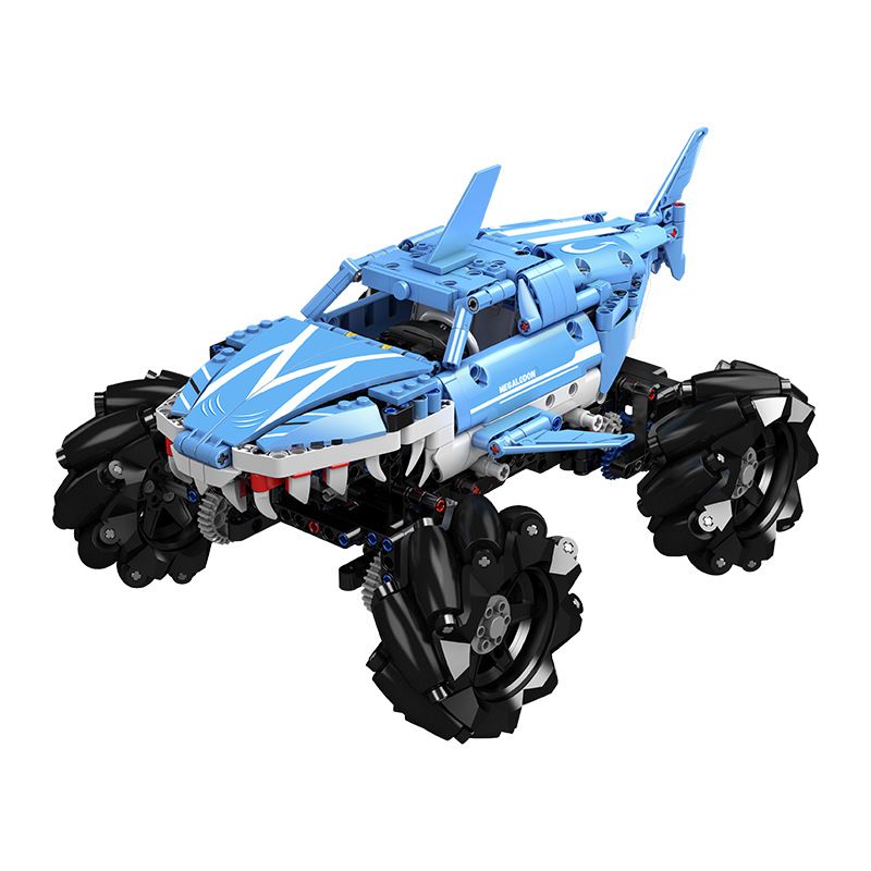 MouldKing 18032 Mould King 18032 non Lego XE TẢI QUÁI VẬT BÁNH MEGALODON bộ đồ chơi xếp lắp ráp ghép mô hình Military Army MONSTER TRUCK MEGALODON Quân Sự Bộ Đội 786 khối