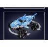 MouldKing 18032 Mould King 18032 XE TẢI QUÁI VẬT BÁNH MEGALODON bộ đồ chơi xếp lắp ráp ghép mô hình Military Army MONSTER TRUCK MEGALODON Quân Sự Bộ Đội 786 khối