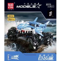 MouldKing 18032 Mould King 18032 XE TẢI QUÁI VẬT BÁNH MEGALODON bộ đồ chơi xếp lắp ráp ghép mô hình Military Army MONSTER TRUCK MEGALODON Quân Sự Bộ Đội 786 khối