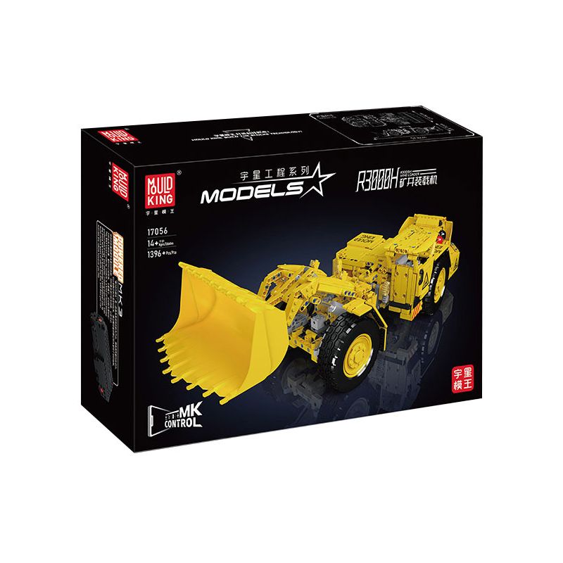 MouldKing 17056 Mould King 17056 MÁY XÚC MỎ R3000H bộ đồ chơi xếp lắp ráp ghép mô hình Technic R3000H MINE LOADER Kỹ Thuật Công Nghệ Cao Mô Hình Phương Tiện 1396 khối