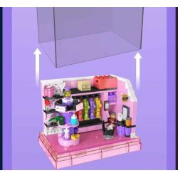 MouldKing 24035 Mould King 24035 NGÀY LÀM ĐẸP bộ đồ chơi xếp lắp ráp ghép mô hình BEAUTY MAKEUP DAY 366 khối