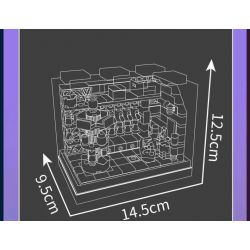 MouldKing 24035 Mould King 24035 NGÀY LÀM ĐẸP bộ đồ chơi xếp lắp ráp ghép mô hình BEAUTY MAKEUP DAY 366 khối