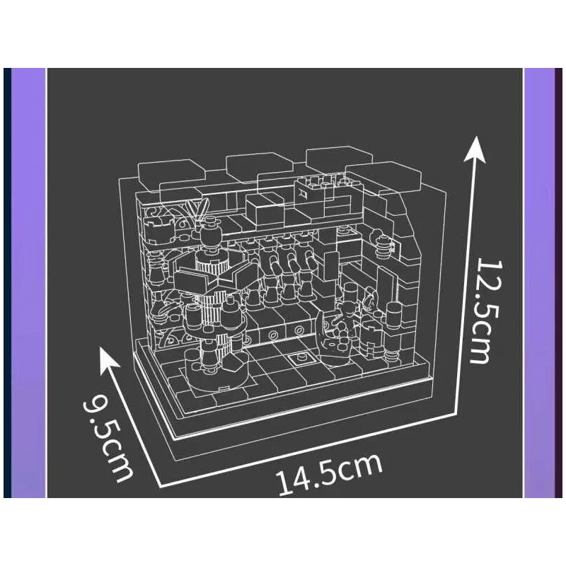 MouldKing 24035 Mould King 24035 NGÀY LÀM ĐẸP bộ đồ chơi xếp lắp ráp ghép mô hình BEAUTY MAKEUP DAY 366 khối