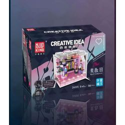 MouldKing 24035 Mould King 24035 NGÀY LÀM ĐẸP bộ đồ chơi xếp lắp ráp ghép mô hình BEAUTY MAKEUP DAY 366 khối