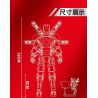 ACCUMULATED CORE 81001 DẤU ẤN QUÂN ĐOÀN SẮT bộ đồ chơi xếp lắp ráp ghép mô hình Super Heroes Siêu Nhân Anh Hùng 1026 khối