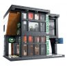 GAOMISI T2071 2071 QUÁN CÀ PHÊ bộ đồ chơi xếp lắp ráp ghép mô hình STAR COFFEE 581 khối