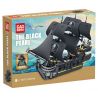 GAOMISI T2073 2073 TÀU CƯỚP BIỂN NGỌC TRAI ĐEN bộ đồ chơi xếp lắp ráp ghép mô hình Pirates Of The Caribbean THE BLACK PEAEL Cướp Biển Vùng Caribe 921 khối
