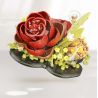 WEILE CREATION 2159 NGÔN NGỮ CỦA HOA KHÔNG NGỦ HỒNG MẶT MỰC bộ đồ chơi xếp lắp ráp ghép mô hình Creator Sáng Tạo 352 khối