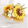 WEILE CREATION 2160 TIẾNG HOA KHÔNG NGỦ TRĂNG THU ĐẦY HƯỚNG DƯƠNG bộ đồ chơi xếp lắp ráp ghép mô hình Creator Sáng Tạo 385 khối